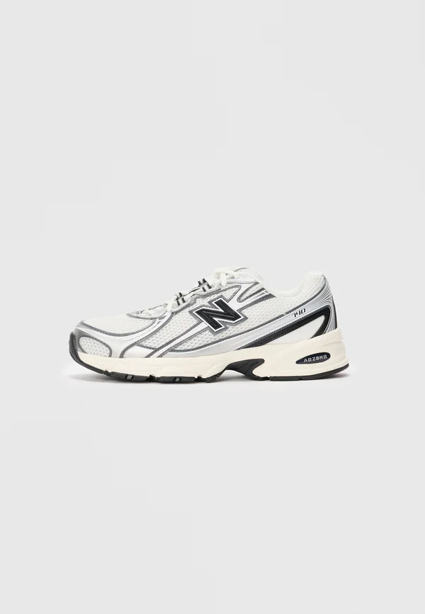 740 UNISEX - Sneaker low - black/silver-coloured