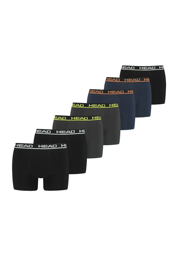 7ER PACK - Panties - schwarz blau gelb orange