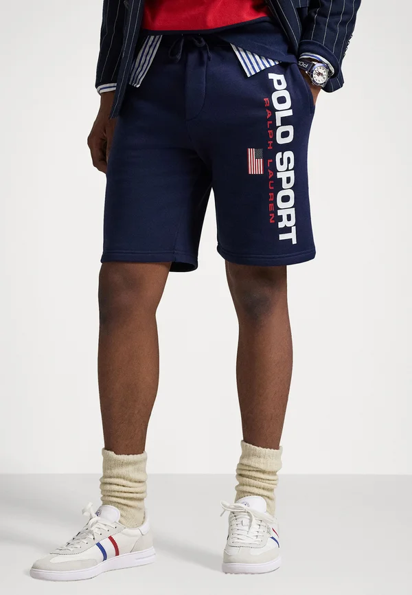 8-INCH POLO SPORT FLEECE SHORT UNISEX - Jogginghose - cruise navy/white