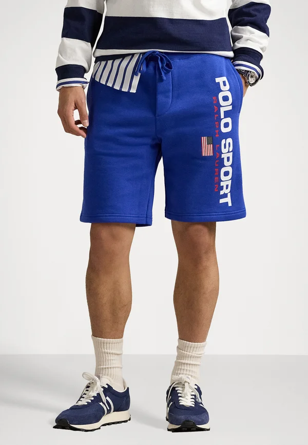 8-INCH POLO SPORT FLEECE SHORT UNISEX - Jogginghose - cruise royal/white