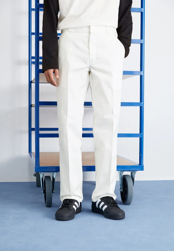 874 WORK PANT REC - Stoffhose - white