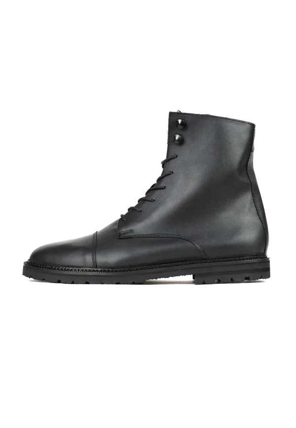 94V - Schnürstiefelette - schwarz