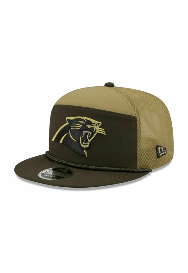 9FIFTY SPLIT PANEL - SALUTE CAROLINA PANTHERS - Cap - olive