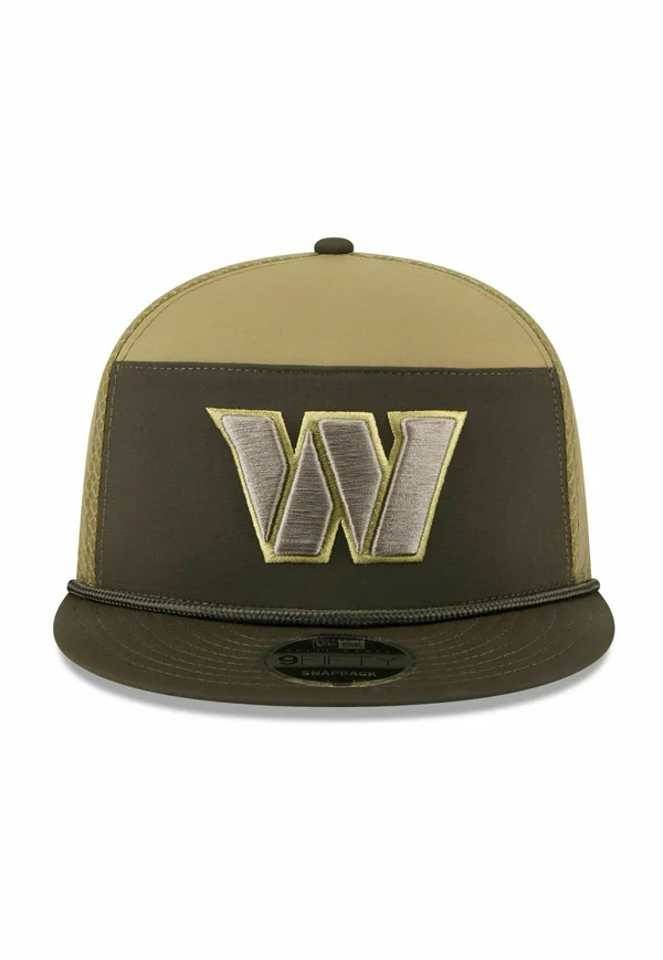 9FIFTY SPLIT PANEL SALUTE WASHINGTON COMMANDERS - Cap - olive