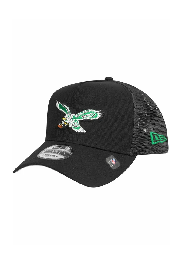 A-FRAME TRUCKER  - PHILADELPHIA EAGLES RETRO - Cap - noir