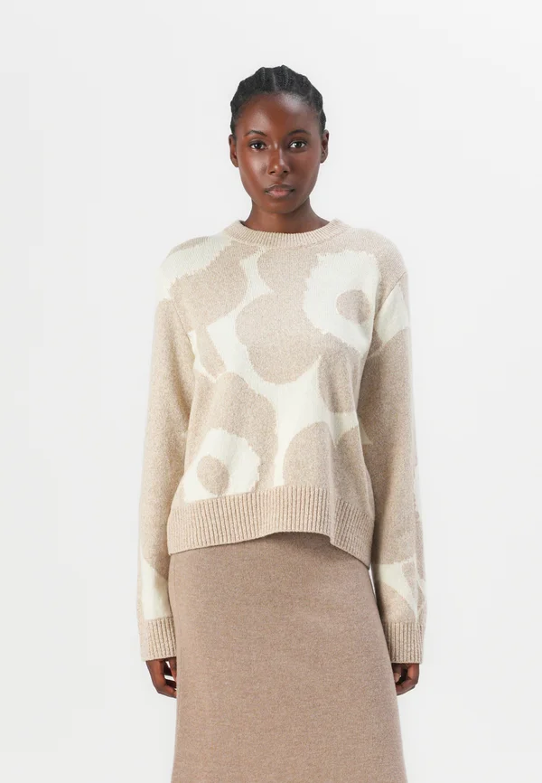 AATTO UNIKKO - Strickpullover - beige/off white