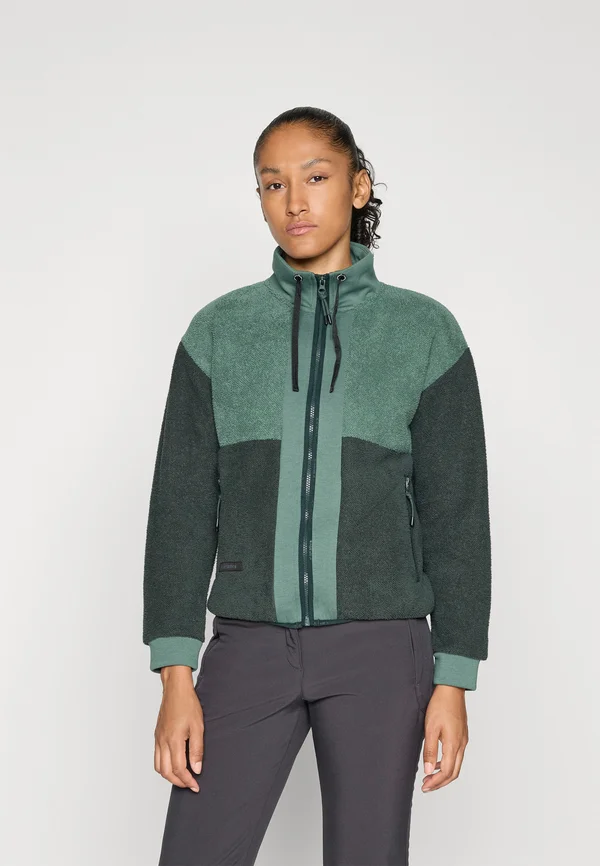 ABBOTSA - Sweatjacke - dark green