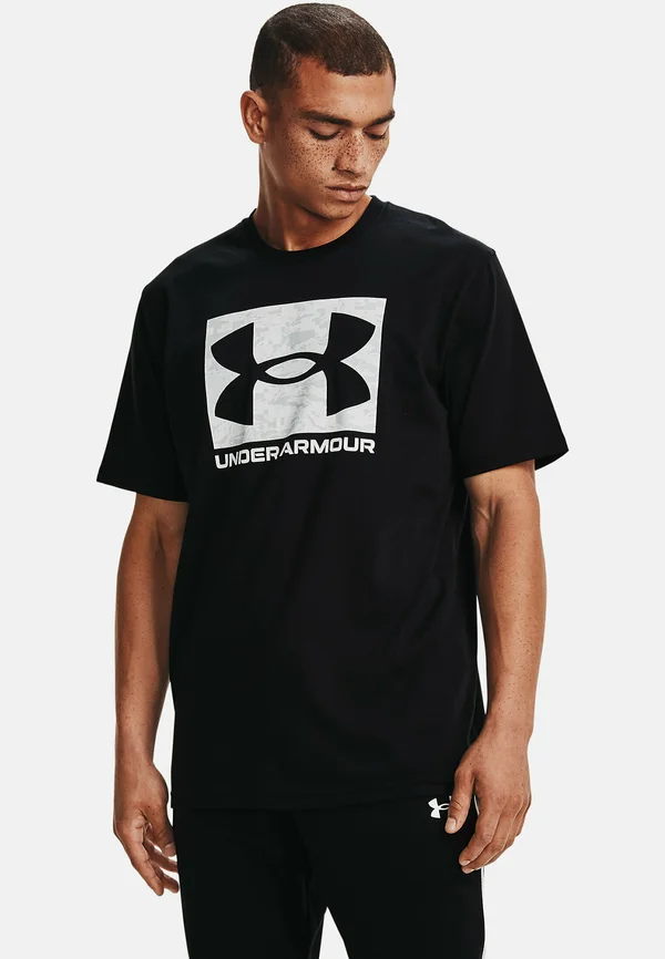 ABC CAMO BOXED LOGO - T-Shirt print - black