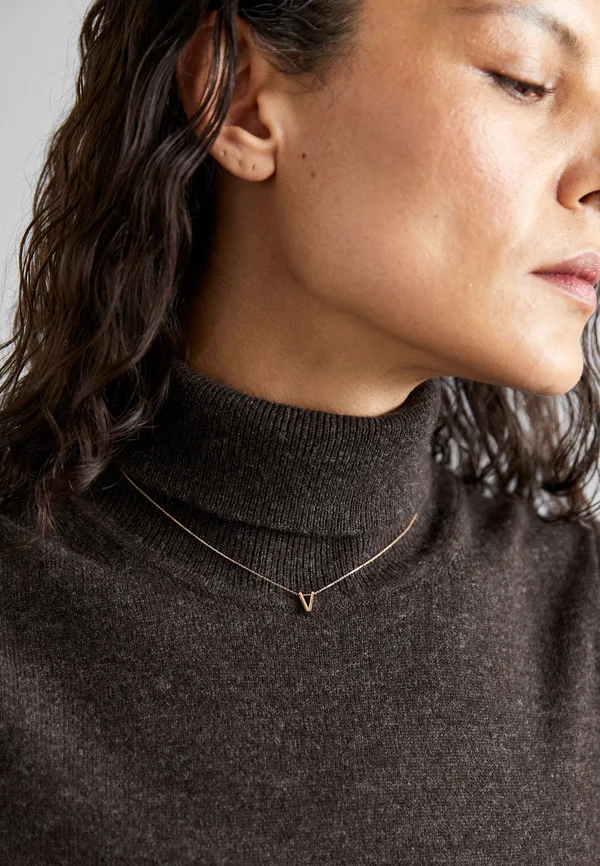 ABÉCÉDAIRE - Halskette - rose gold-coloured