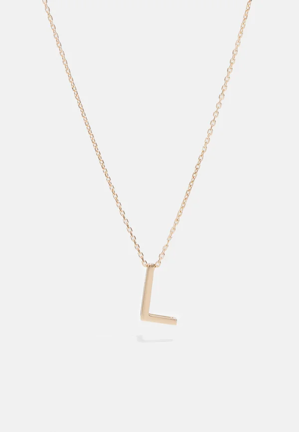 ABÉCÉDAIRE NECKLACE - Halskette - rose gold-coloured