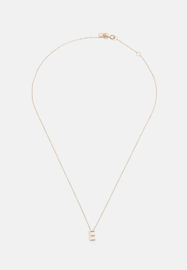 ABÉCÉDAIRE NECKLACE - Halskette - rose gold coloured