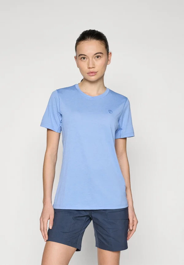 ABISKO DAY HIKE W - T-Shirt basic - ultramarine