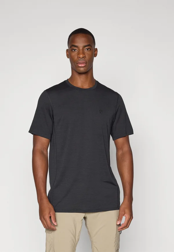 ABISKO LITE M - T-Shirt basic - black
