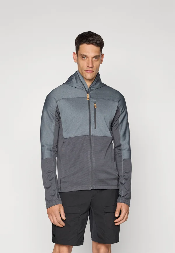 ABISKO TRAIL - Sweatjacke - iron grey/grey