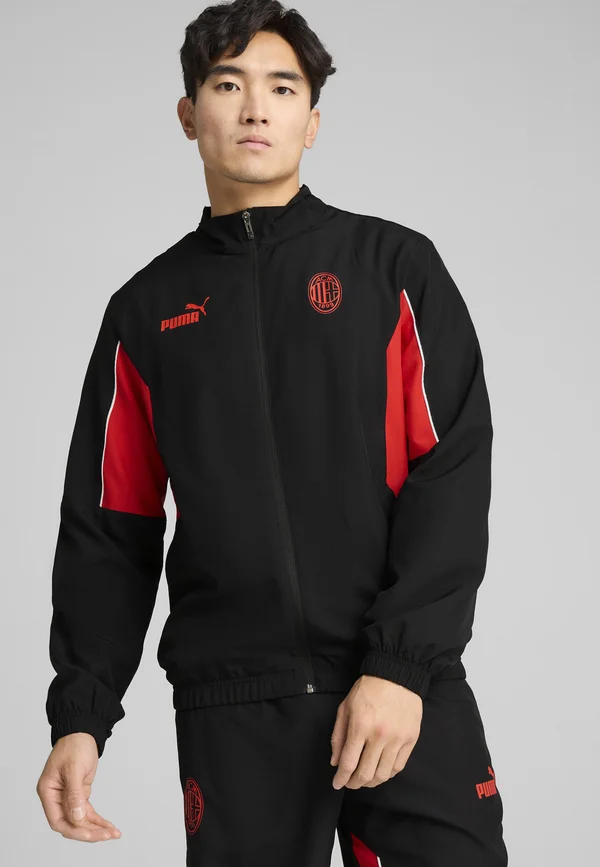 AC MILAN FTBLARCHIVE JACKET - Trainingsjacke - black for all time red