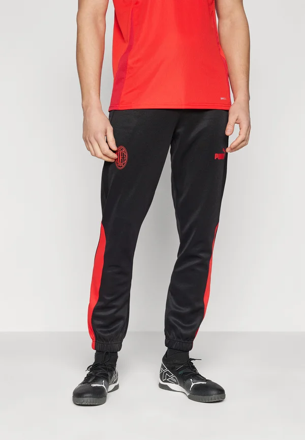 AC MILAN PANT - Vereinsmannschaften - black/for all time red