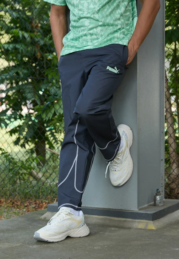 AC MILAN  STATEMENT TRACK PANTS - Vereinsmannschaften - strong gray/fresh mint