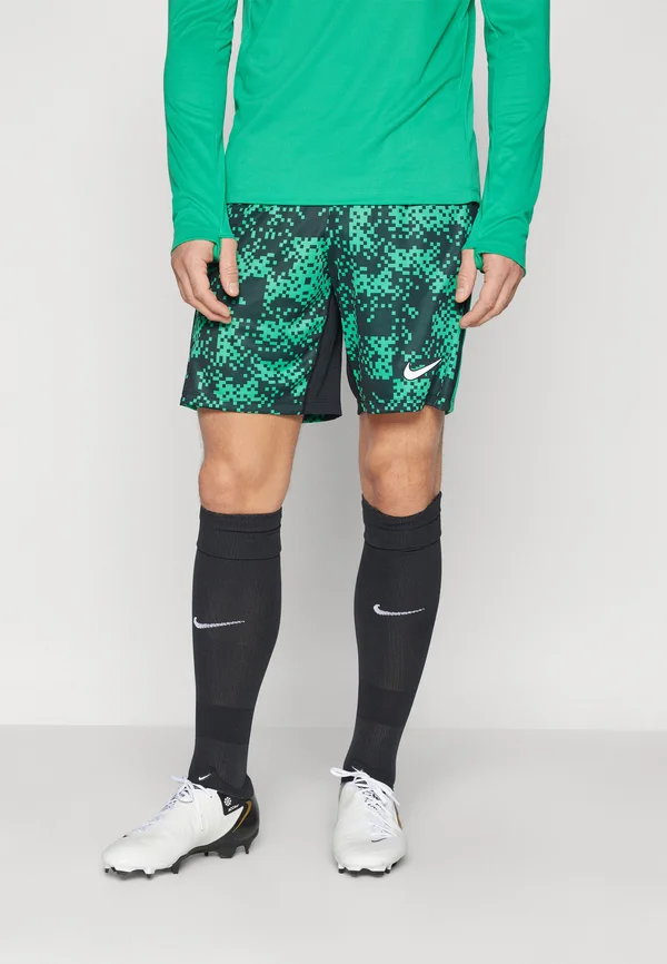 ACADEMY SHORT - Kurze Sporthose - black/stadium green/white