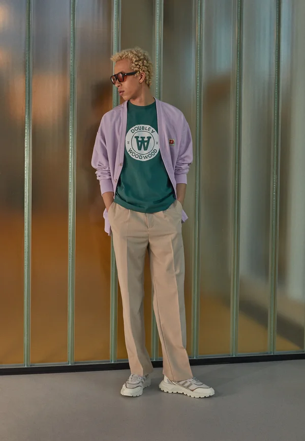 ACE CREST  - T-Shirt print - sea green