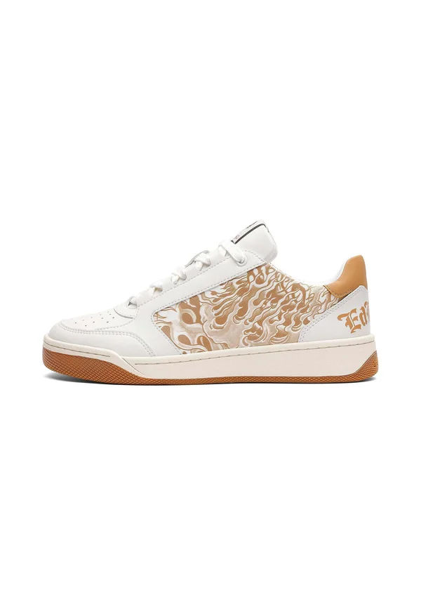 ACE LOW - FLAMES - Sneaker low - white tan