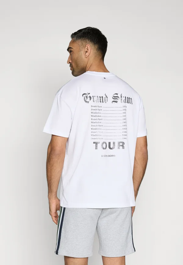 ACE OVERSIZED T-SHIRT - T-Shirt print - brilliant white