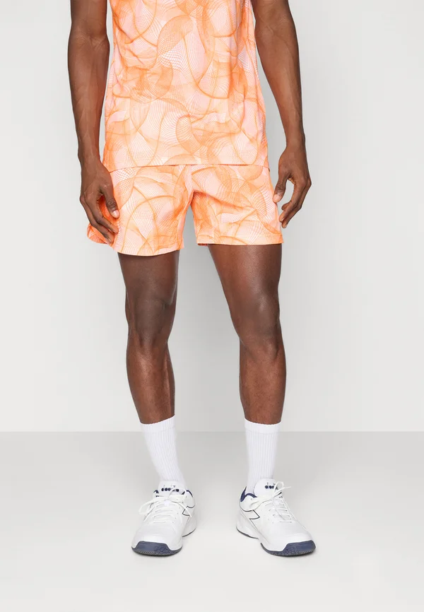 ACE PRINTED SHORT SHORTS - Kurze Sporthose - orange