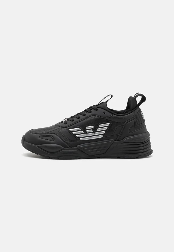 ACE RUNNER MONOGRAM UNISEX - Sneaker low - triple black/silver