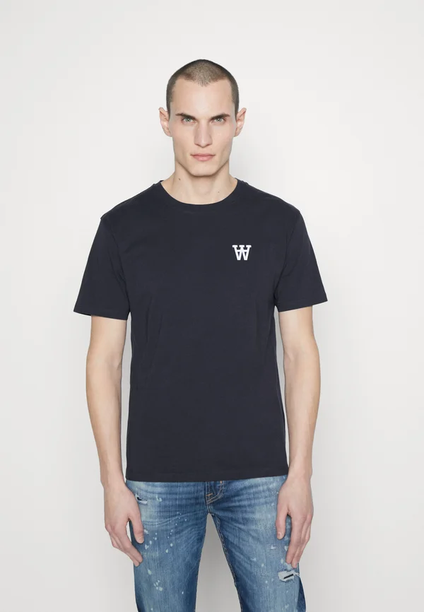 ACE - T-Shirt basic - navy