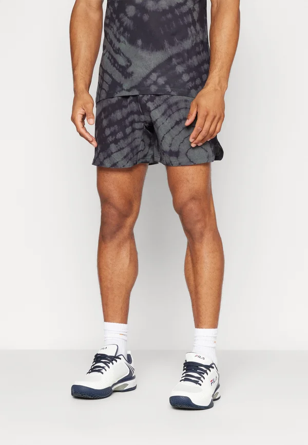 ACE TIE DYE SHORT SHORTS - Kurze Sporthose - black