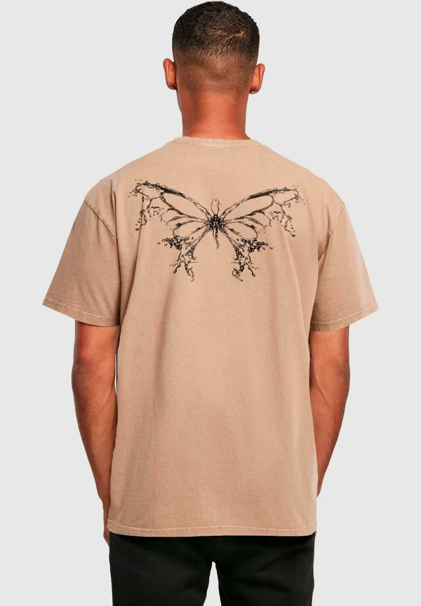 ACID WASHED - T-Shirt print - unionbeige
