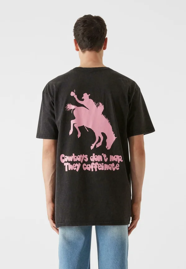 ACID - WESTERN COFFEE - T-Shirt print - black