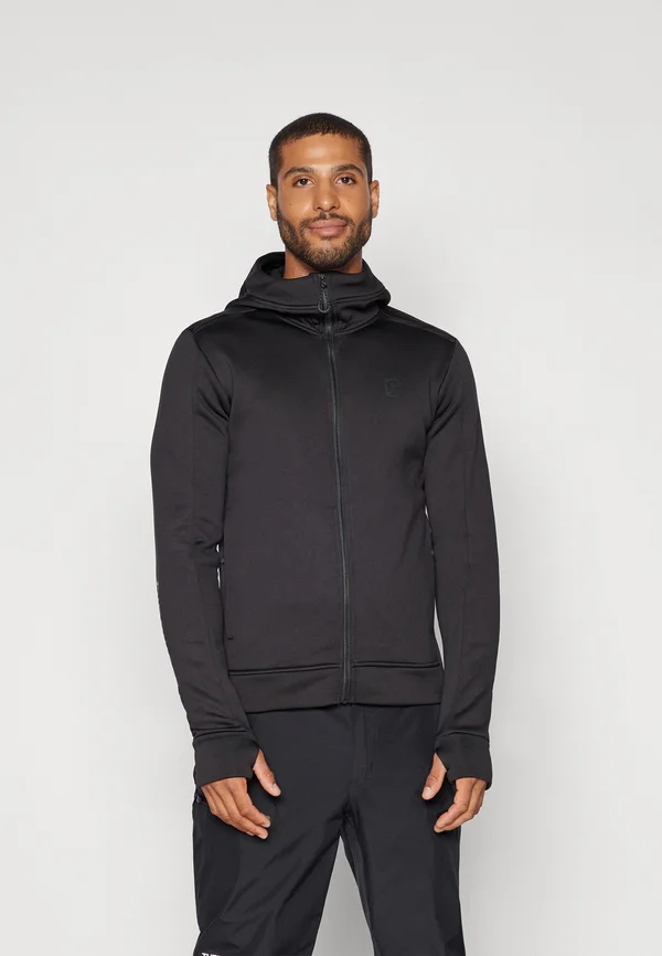 ACKE FULLZIP  - Sweatjacke - black