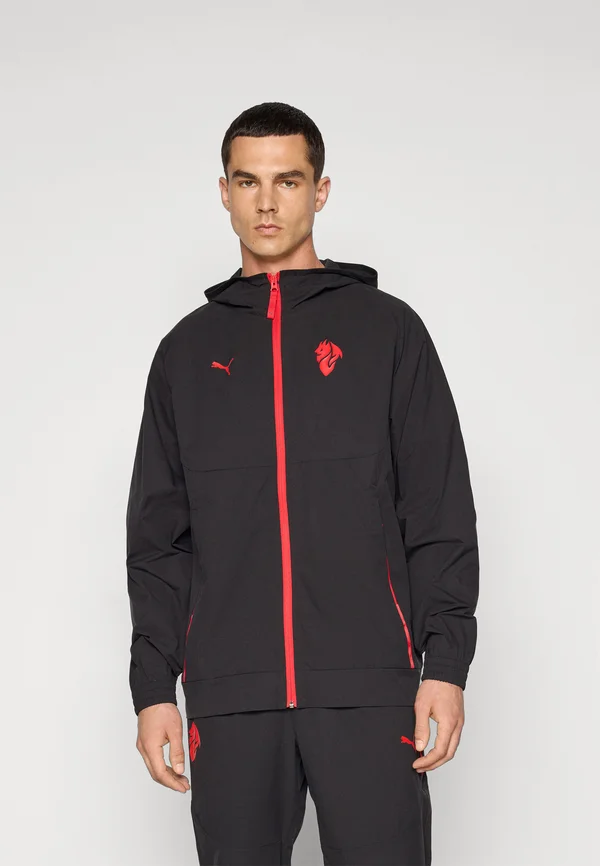 ACM JACKET - Vereinsmannschaften - black/for all time red