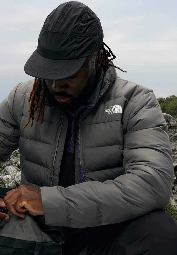 ACONCAGUA 3 JACKET - Daunenjacke - smoked pearl