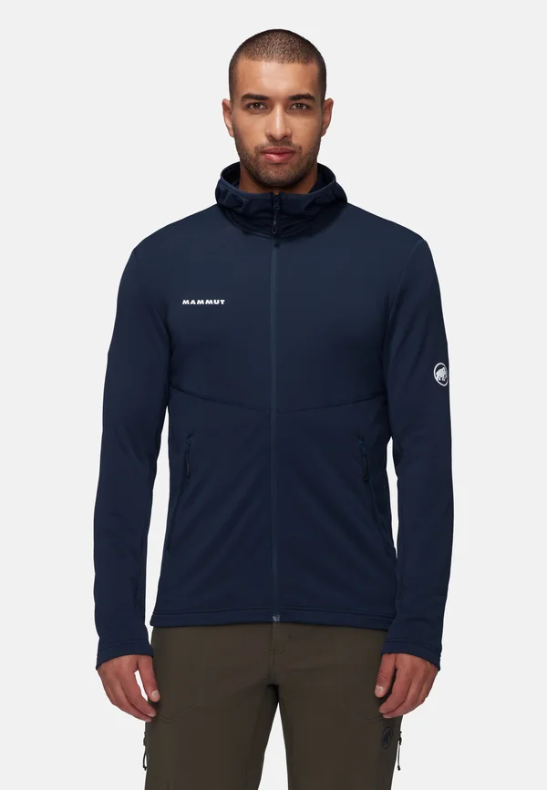 ACONCAGUA LIGHT ML HOODED JACKET MEN - Fleecejacke - marine