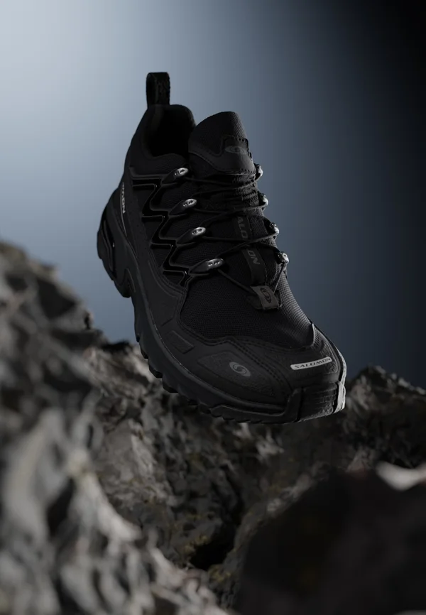 ACS + UNISEX - Sneaker low - black/silver-coloured