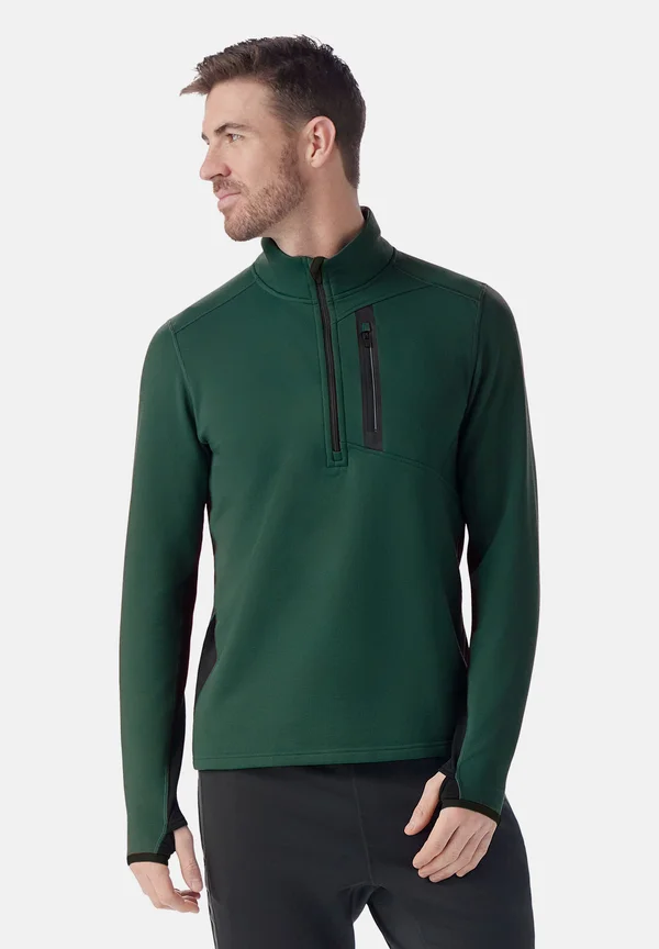 ACTIVE 1/2 ZIP - Fleecepullover - evergreen