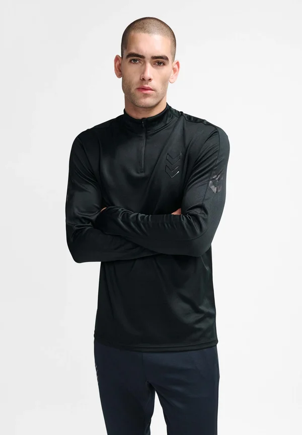 ACTIVE HALF ZIP - Sweatshirt - black