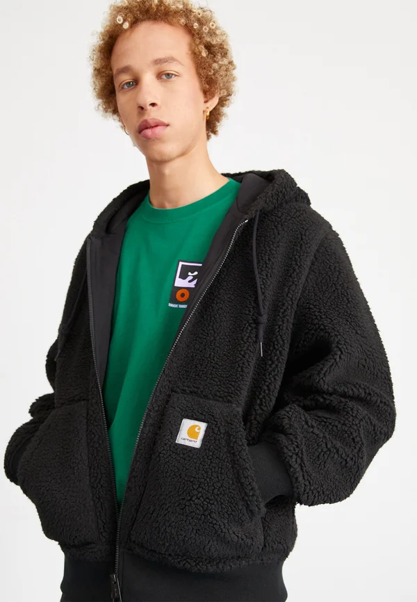 ACTIVE LINER - Fleecejacke - black