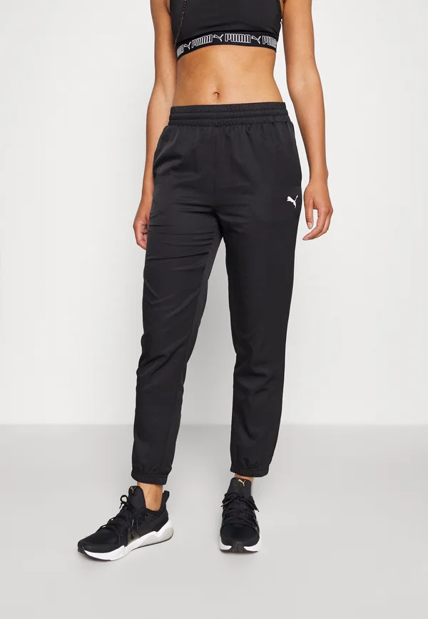 ACTIVE PANTS - Stoffhose - black