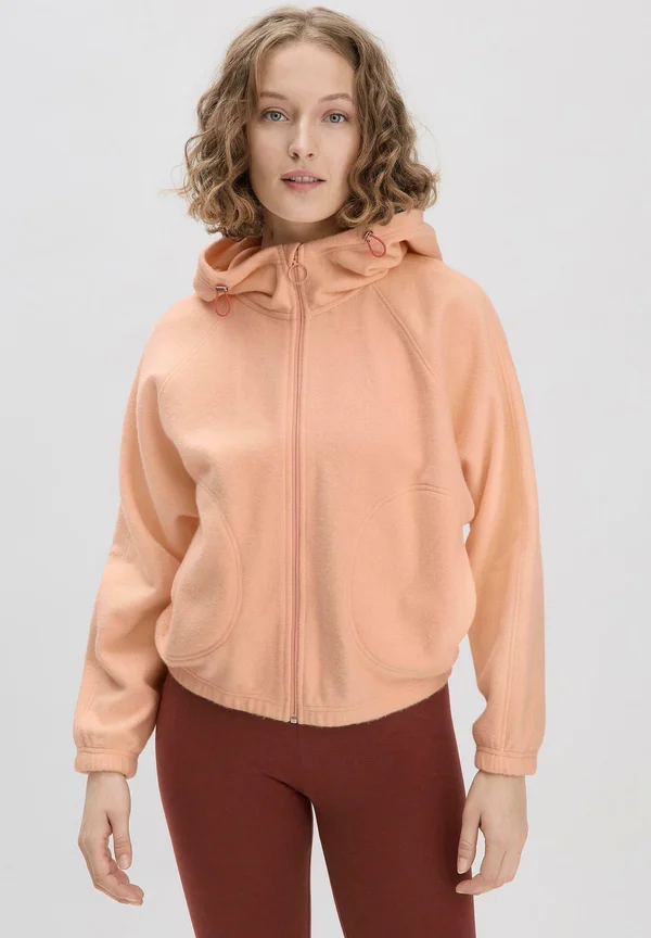 ACTIVE SOFT COMFORT UNISEX - Fleecejacke - pfirsich