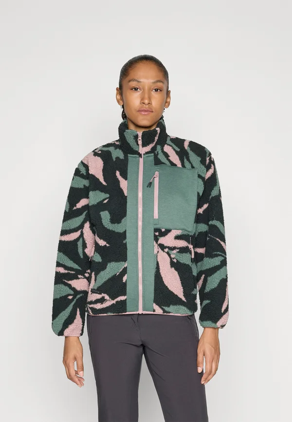 ADDIAS - Fleecejacke - dark green