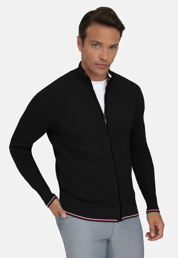 ADEMIR - Strickjacke - black
