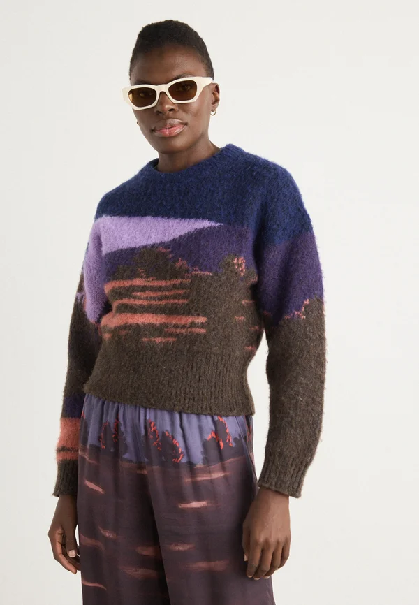 ADI - Strickpullover - neva purple-nidus