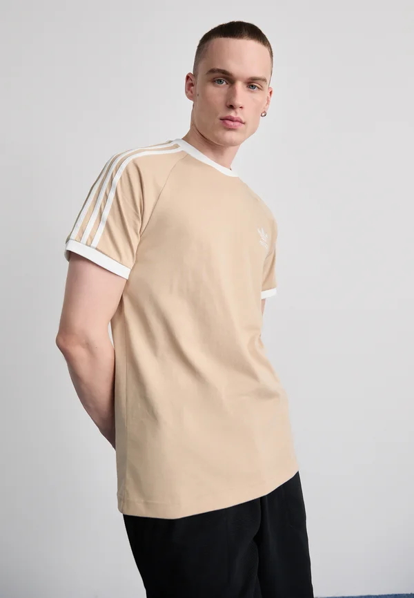 ADICOLOR CLASSICS 3-STRIPES - T-Shirt print - magic beige