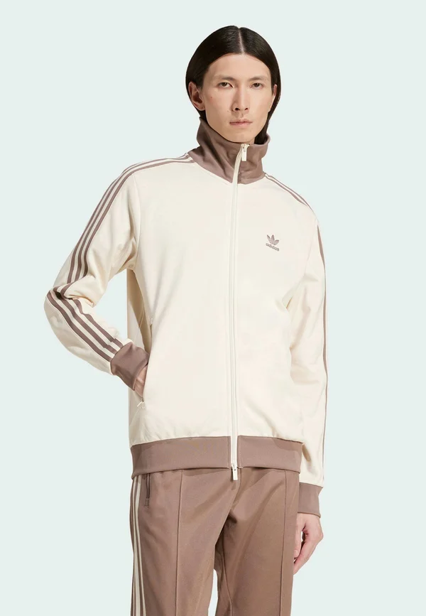ADICOLOR CLASSICS BECKENBAUER TRACK - Trainingsjacke - white   trace brown