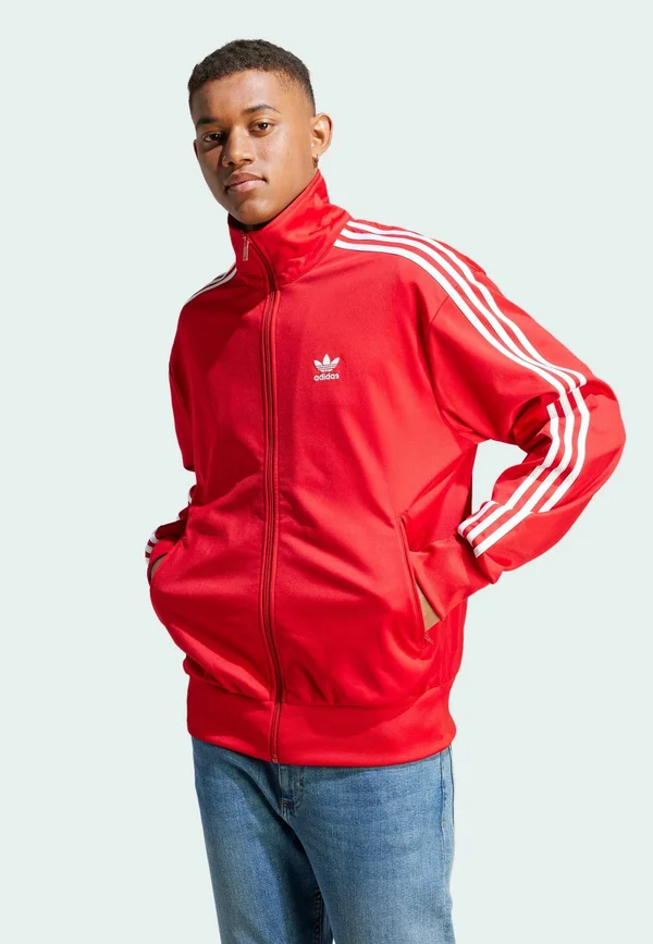 ADICOLOR CLASSICS FIREBIRD TRACK - Sweatjacke - better scarlet   white