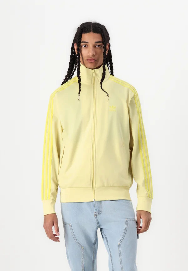 ADICOLOR CLASSICS FIREBIRD TRACK - Sweatjacke - powder yellow