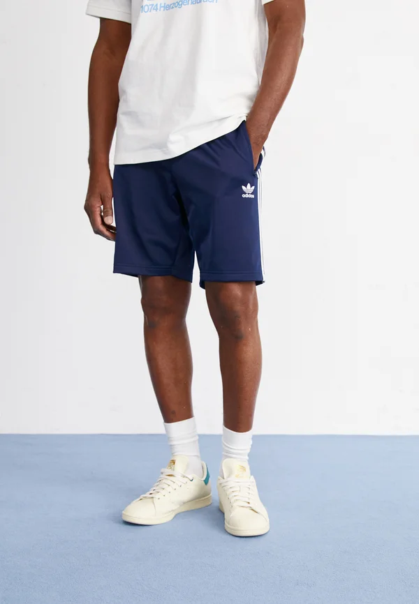 ADICOLOR FIREBIRD - Shorts - night indigo/white
