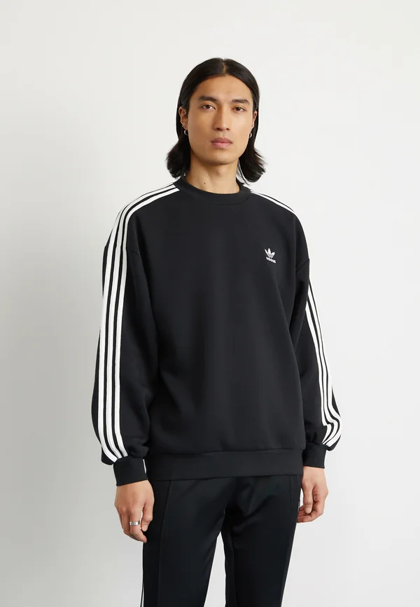 ADICOLOR OVERSIZED CREW - Sweatshirt - black